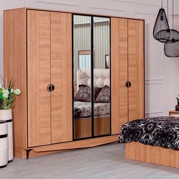 Гардероб Modalife Megan 240.5 x 57.5см x 216.9 / ДСП / Wood photo 3
