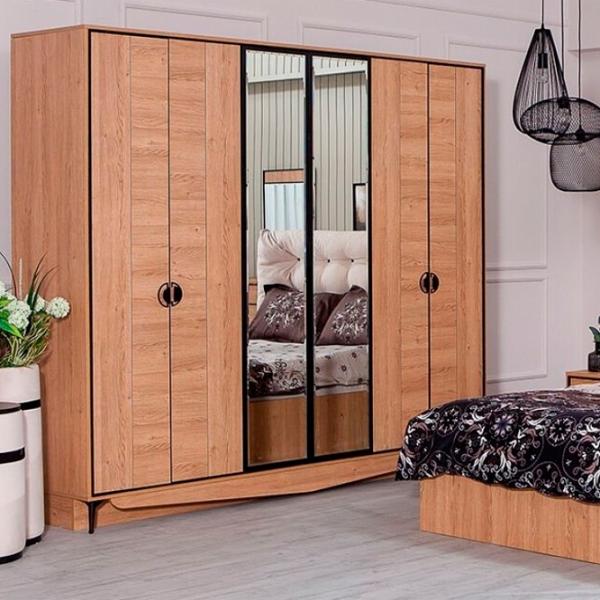 Гардероб Modalife Megan 240.5 x 57.5см x 216.9 / ДСП / Wood photo 3