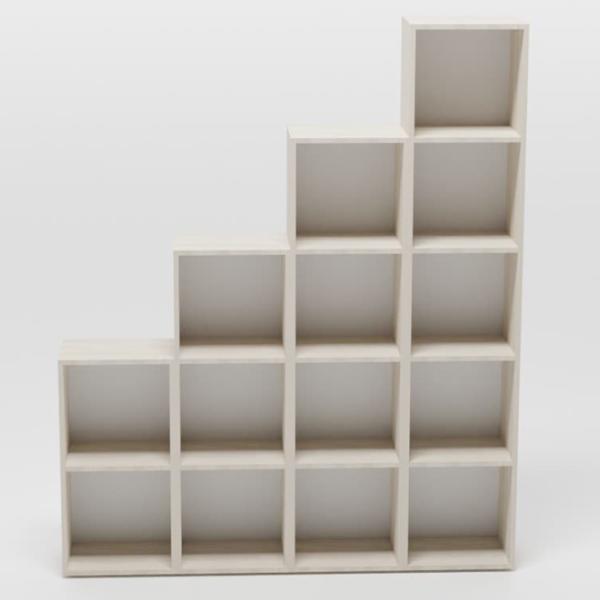 Etajeră Smartex Box Set 415 200.8 x 166 x 31 cm/ PAL/ Sonoma Oak photo 2 Etajeră Smartex Box Set 415 200.8 x 166 x 31 cm/ PAL/ Sonoma Oak photo 2