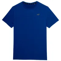 Tricou pentru bărbați 4F 4Fss23tftsm260 15% lyocell/ Blue
