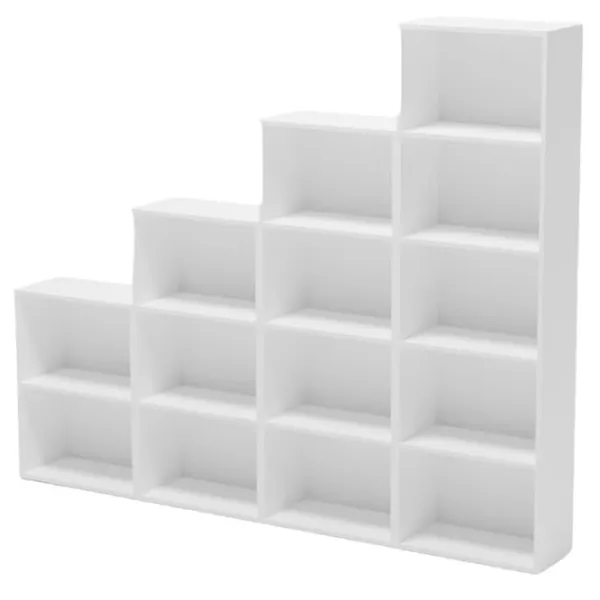 Стеллаж Smartex Box Set 600 200.8 x 240 x 31см cm/ ЛДСП/ White photo 1