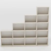 Etajeră Smartex Box Set 600 200.8 x 240 x 31 cm/ PAL/ Sonoma Oak photo 2