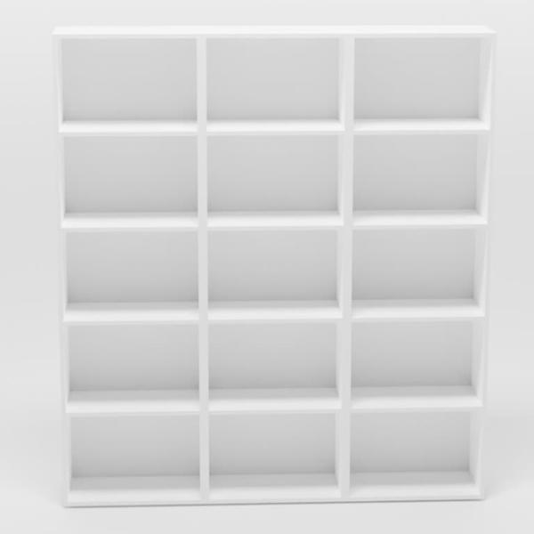 Etajeră Smartex Box Set 600 200.8 x 180 x 31 cm/ PAL/ White photo 2 Etajeră Smartex Box Set 600 200.8 x 180 x 31 cm/ PAL/ White photo 2