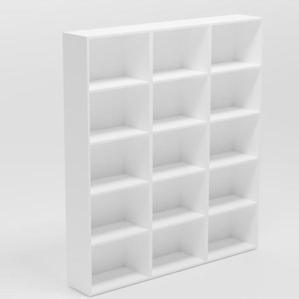 Etajeră Smartex Box Set 600 200.8 x 180 x 31 cm/ PAL/ White photo 3 Etajeră Smartex Box Set 600 200.8 x 180 x 31 cm/ PAL/ White photo 3