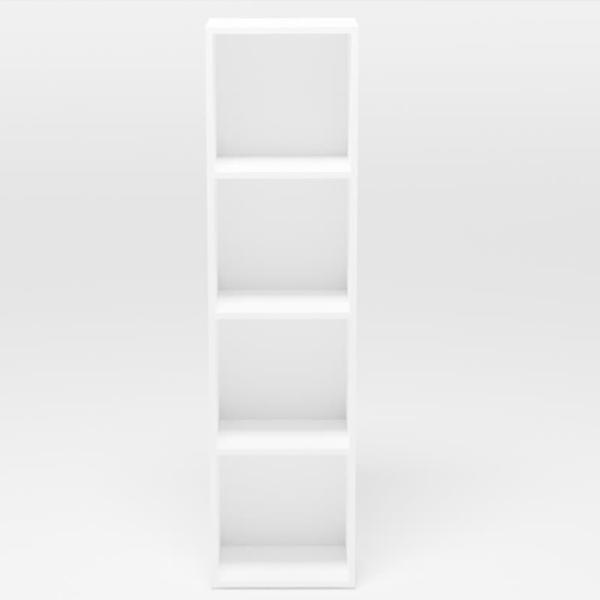 Etajeră Smartex Box 415 161.1 x 41.5 x 31 cm/ PAL/ White photo 3