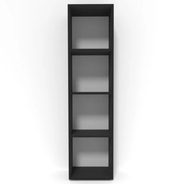 Etajeră Smartex Box 415 161.1 x 41.5 x 31 cm/ PAL/ Black photo 2 Etajeră Smartex Box 415 161.1 x 41.5 x 31 cm/ PAL/ Black photo 2