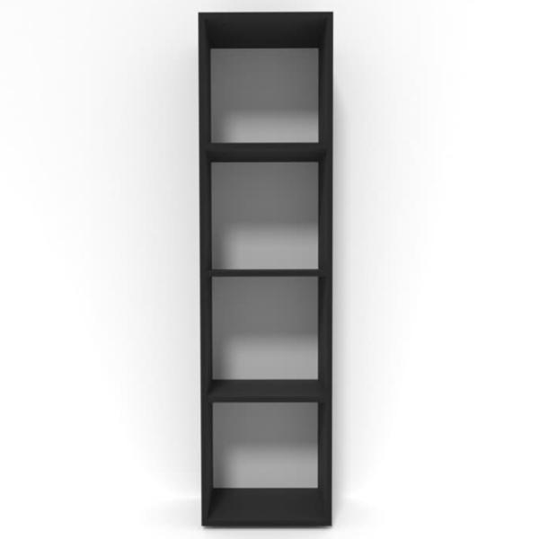 Etajeră Smartex Box 415 161.1 x 41.5 x 31 cm/ PAL/ Black photo 2 Etajeră Smartex Box 415 161.1 x 41.5 x 31 cm/ PAL/ Black photo 2