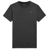 Tricou pentru bărbați 4F 4Fss23tftsm260 15% lyocell/ Gray