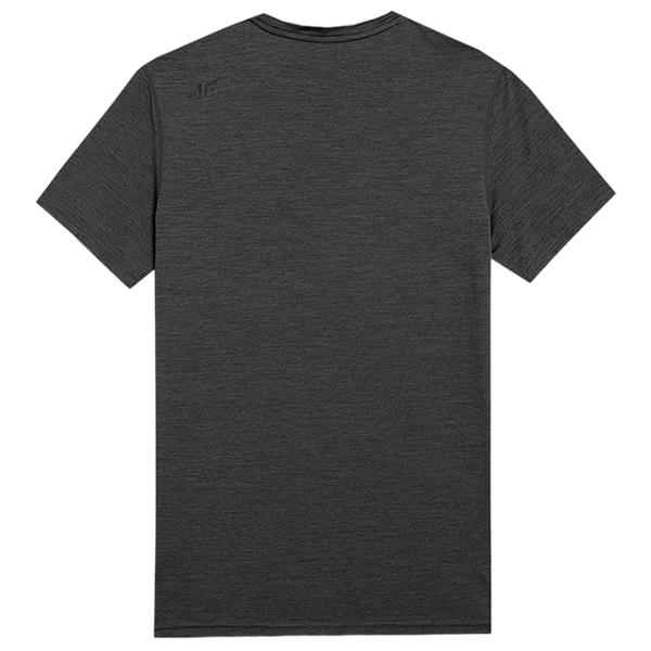 Tricou pentru bărbați 4F 4Fss23tftsm260 15% lyocell/ Gray photo 2
