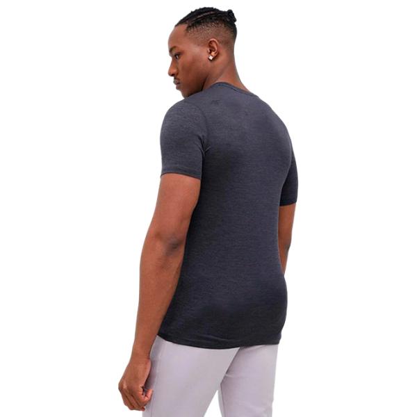 Tricou pentru bărbați 4F 4Fss23tftsm260 15% lyocell/ Gray photo 5