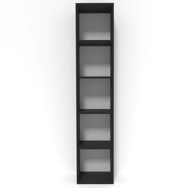 Etajeră Smartex Box 415 200.8 x 41.5 x 31 cm/ PAL/ Black photo 2 Etajeră Smartex Box 415 200.8 x 41.5 x 31 cm/ PAL/ Black photo 2