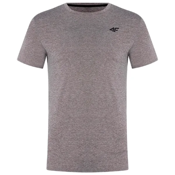 Футболка для мужчин 4F 4Fss23tftsm260 15% лиоцелл/ Светло-серый photo 1