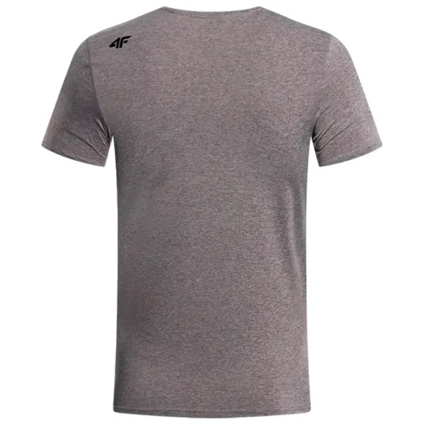 Футболка для мужчин 4F 4Fss23tftsm260 Светло-серый photo 2