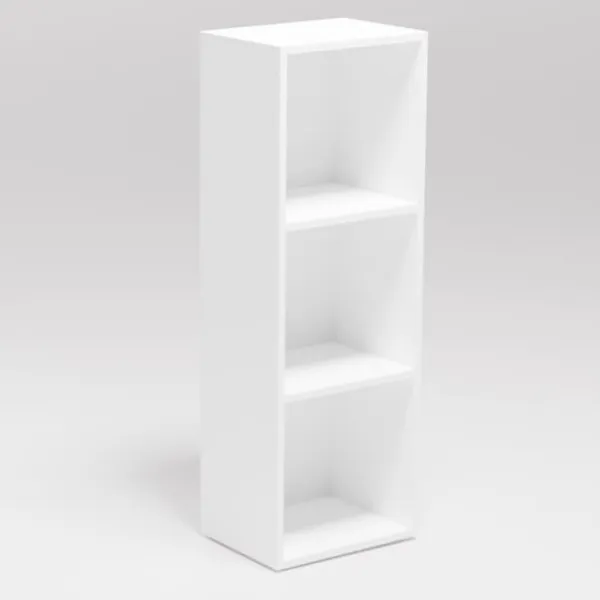 Etajeră Smartex Box 415 121.6 x 41.5 x 31 cm/ PAL/ White photo 2 Etajeră Smartex Box 415 121.6 x 41.5 x 31 cm/ PAL/ White photo 2