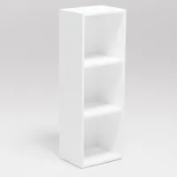 Etajeră Smartex Box 415 121.6 x 41.5 x 31 cm/ PAL/ White photo 2