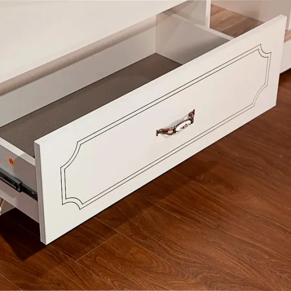 Dulap pentru haine Modalife Grand 240 x 60 x 223 / PAL / Alb photo 4 Dulap pentru haine Modalife Grand 240 x 60 x 223 / PAL / Alb photo 4