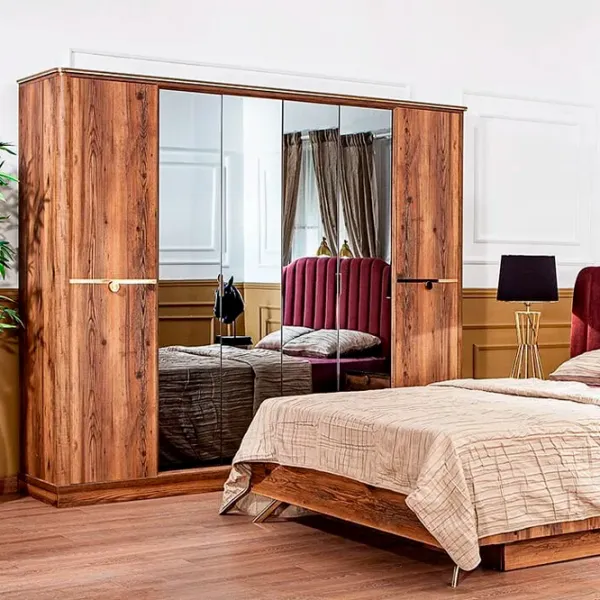Гардероб Modalife Demre 248 x 60см x 214 / ДСП / Wood photo 2