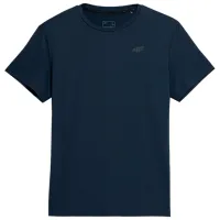 Tricou pentru bărbați 4F 4FSS23TFTSM259 12% elastan/ Navy
