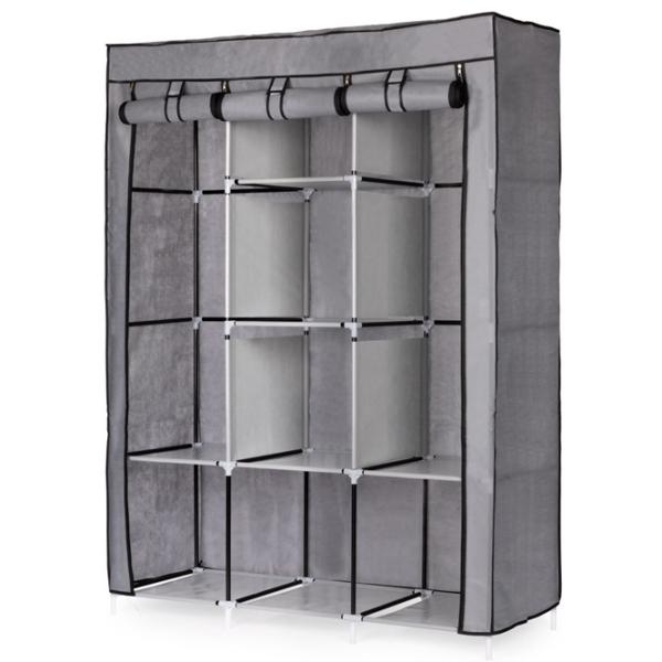 Стеллаж Modern Home PJJSC002 177 x 126 x 43.5см cm/ Холст/ Серый photo 1 Стеллаж Modern Home PJJSC002 177 x 126 x 43.5см cm/ Холст/ Серый photo 1