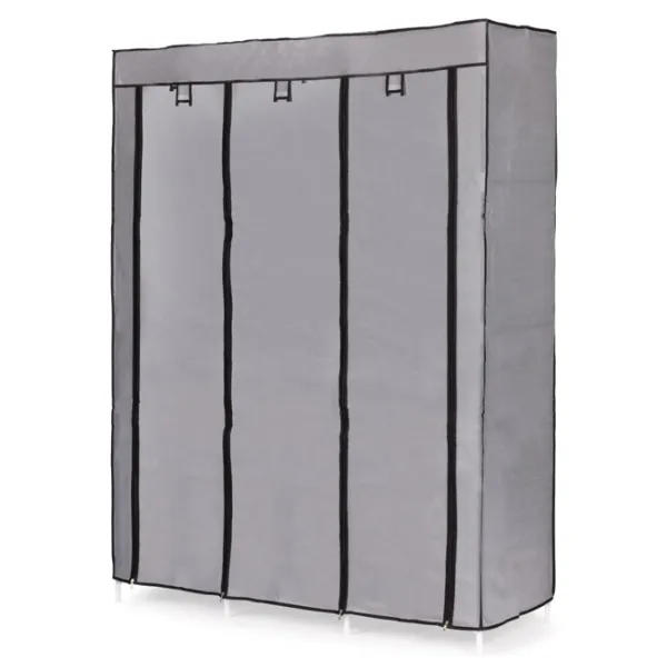 Стеллаж Modern Home PJJSC002 177 x 126 x 43.5см cm/ Холст/ Серый photo 2 Стеллаж Modern Home PJJSC002 177 x 126 x 43.5см cm/ Холст/ Серый photo 2