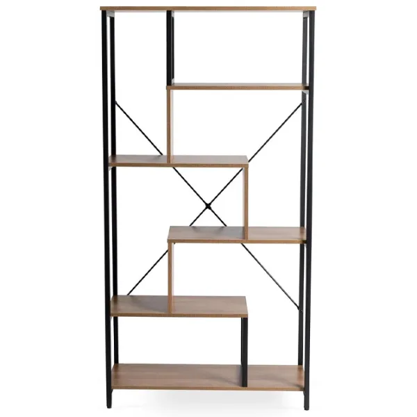 Etajeră Mebel Elite Akris 163 x 84 x 35 cm/ MDF/ Black photo 1 Etajeră Mebel Elite Akris 163 x 84 x 35 cm/ MDF/ Black photo 1