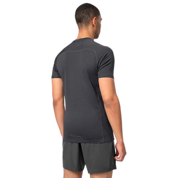 Tricou pentru bărbați 4F 4Fss23tftsm171 90% poliester/ Gray photo 2