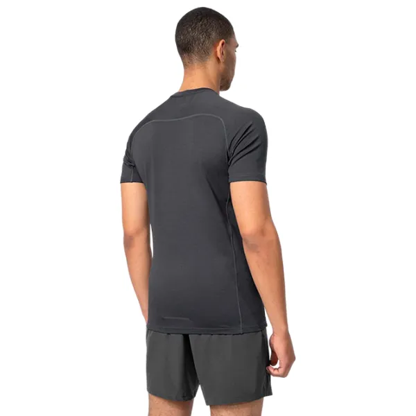 Tricou pentru bărbați 4F 4Fss23tftsm171 90% poliester/ Gray photo 2