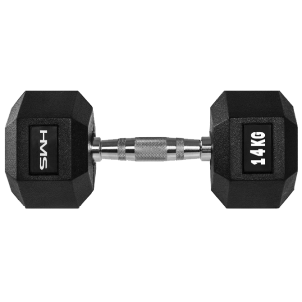 Ganteră HMS HEX PRO 28 kg/ Cantitatea în set - 2 photo 1