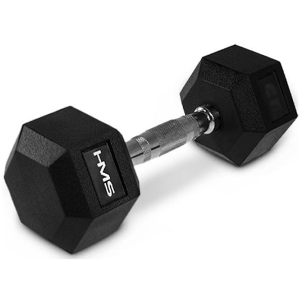 Ganteră HMS HEX PRO 28 kg/ Cantitatea în set - 2 photo 2