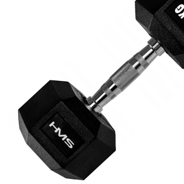 Ganteră HMS HEX PRO 28 kg/ Cantitatea în set - 2 photo 4