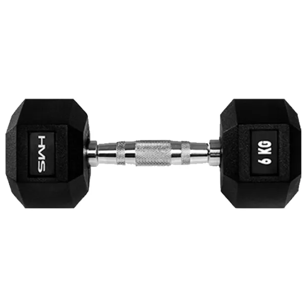Ganteră HMS HEX PRO 12 kg/ Cantitatea în set - 2 photo 1