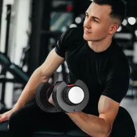 Ganteră Marshal Fitness Marshall 11.3 kg/ Cantitatea în set - 1 photo 5