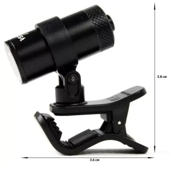 Гитарный тюнер Fender Bullet Tuner Black/ Алюминий photo 5