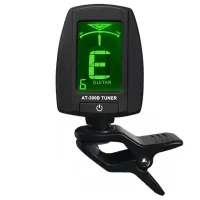 Tuner pentru chitară Flame AT300B Black/ Plastic