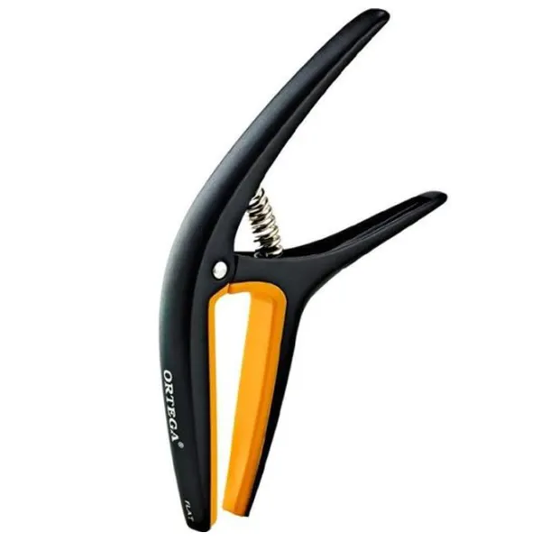 Гитарный каподастр Ortega TWCAPO-SBK Yelow/ Пластик photo 1