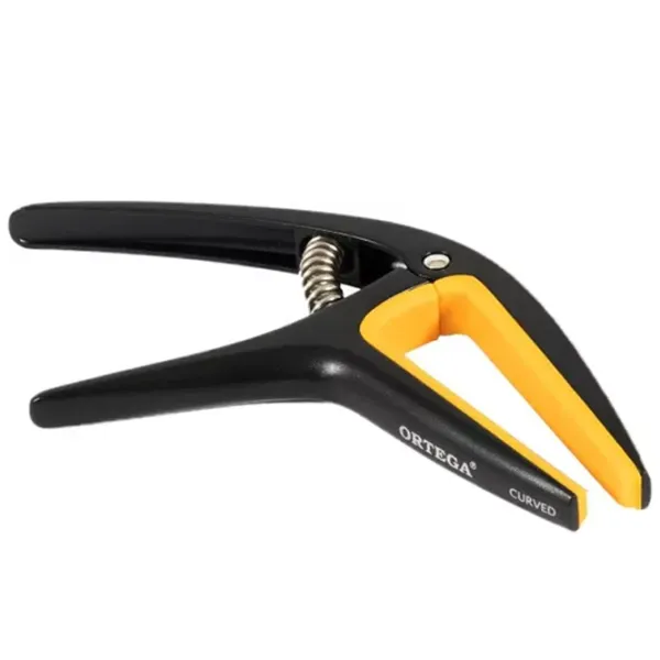 Гитарный каподастр Ortega TWCAPO-SBK Yelow/ Пластик photo 2