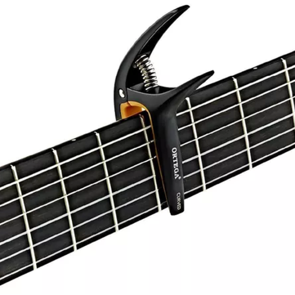Гитарный каподастр Ortega TWCAPO-SBK Yelow/ Пластик photo 4