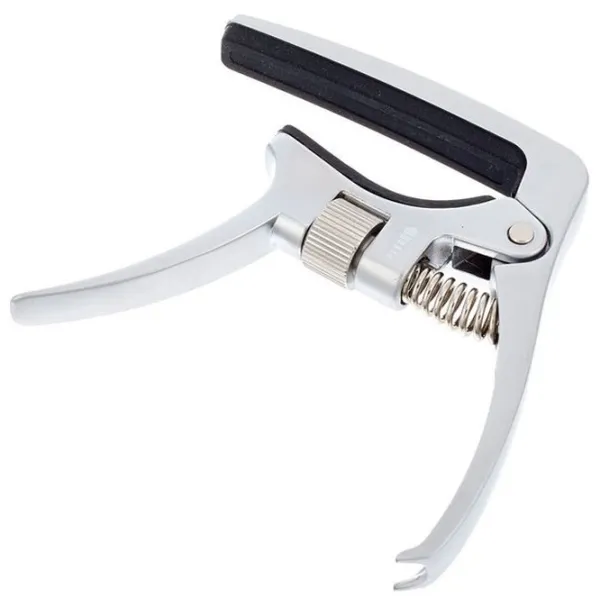 Capodastru pentru chitară Harley Benton InTune Tension Silver/ Silicon photo 1