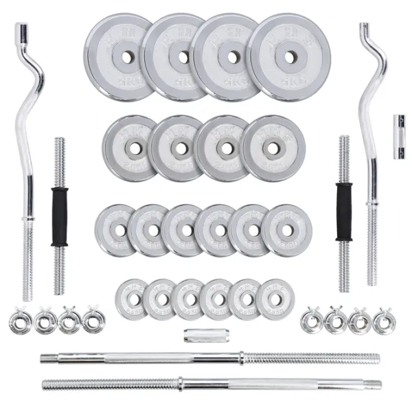 Ganteră HMS STC55 55 kg/ Cantitatea în set - 2 photo 5