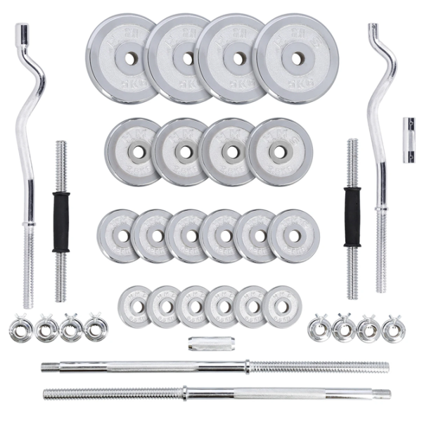 Ganteră HMS STC55 55 kg/ Cantitatea în set - 2 photo 5
