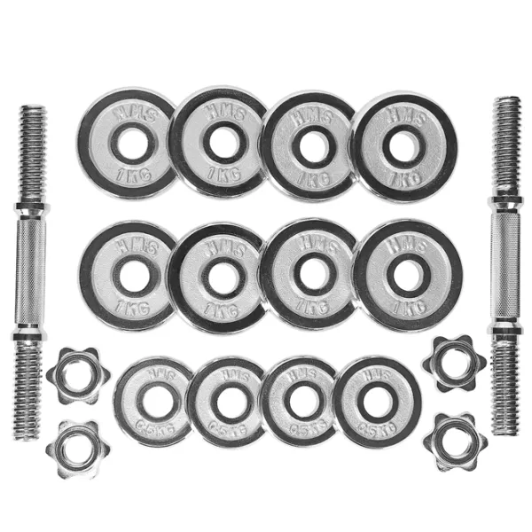 Ganteră HMS STC15 15 kg/ Cantitatea în set - 2 photo 5