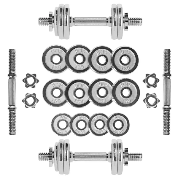 Ganteră HMS STC15 15 kg/ Cantitatea în set - 2 photo 6