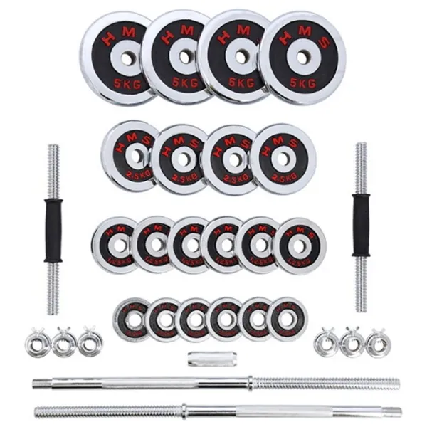 Ganteră HMS STC50 50 kg/ Cantitatea în set - 3 photo 4