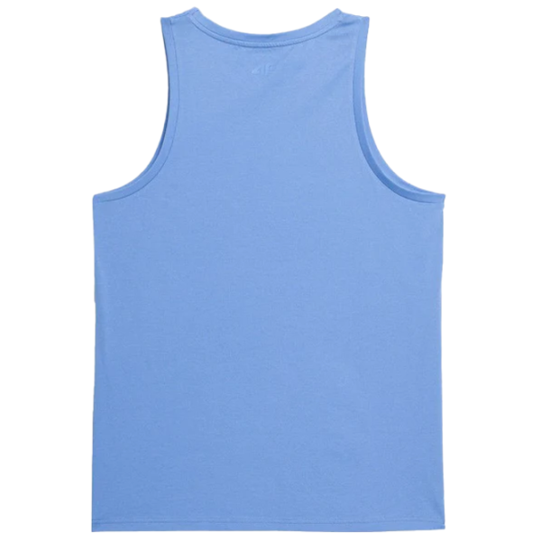 Майка для мужчин 4F 4Fss23ttshm354 M/ Blue photo 3 Майка для мужчин 4F 4Fss23ttshm354 M/ Blue photo 3