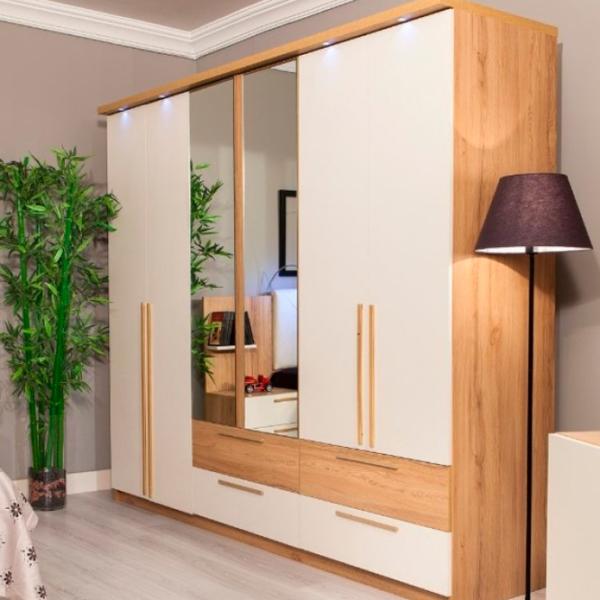 Гардероб Modalife Alize 240 x 66см x 212 / ДСП / Wood photo 3