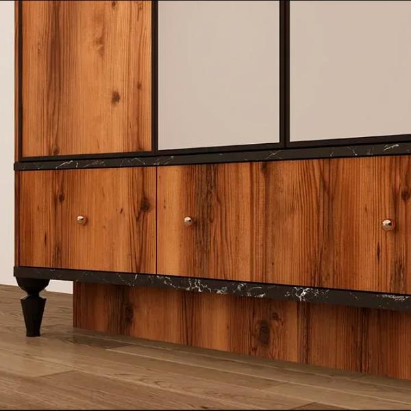 Гардероб Modalife Cross 250 x 59см x 213 / ЛДСП / Wood photo 4