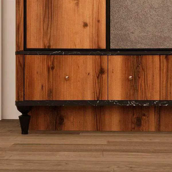 Гардероб Modalife Cross 250 x 59см x 213 / ЛДСП / Wood photo 5