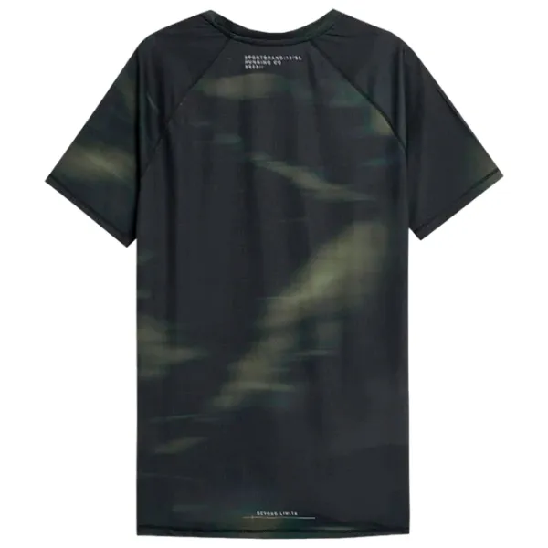 Tricou pentru bărbați 4F 4Fss23tftsm169 87% poliester/ Black photo 2