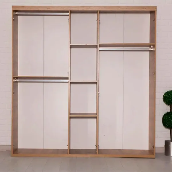 Шкаф Modalife Alvin 198 x 55см x 208 / ДСП / Wood photo 2