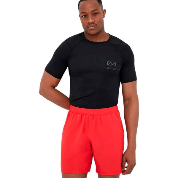 Tricou pentru bărbați 4F 4Fss23tftsm163 12% elastan/ Black photo 3